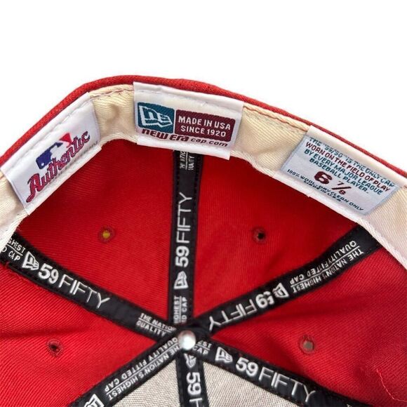 Houston Astros Throwback Star Red Adjustable Cap Unisex Baseball Hat 6 7/8 - Picture 6 of 6